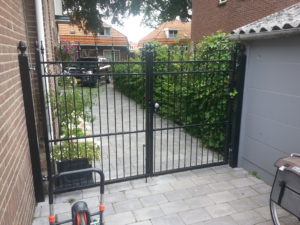 Goossens Lasbedrijf Dubbele poort 1,8 meter hoog